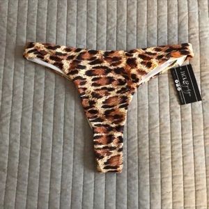 Jack & Georgia High Waisted Cheeky Bikini Bottoms